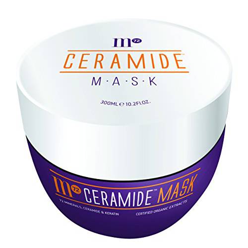 Bioken] M72 Ceramide Salon Quality Hair Treatment Mask - Amazing Soft, Shiny, Silky Hair in 5 Minutes, Intensive Deep Treatment (10 oz)