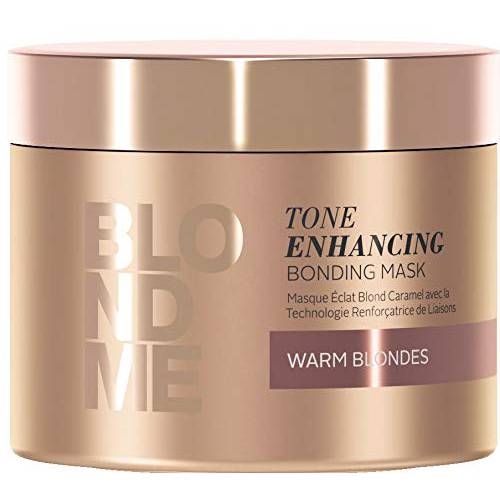 BLONDME Tone Enhancing Bonding Mask for Warm Blondes, 6.76-Ounce
