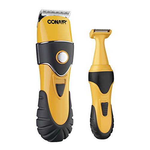 ConairMAN No-Slip Grip 20-piece Hair Clipper, Includes Battery Operated Detail Trimmer