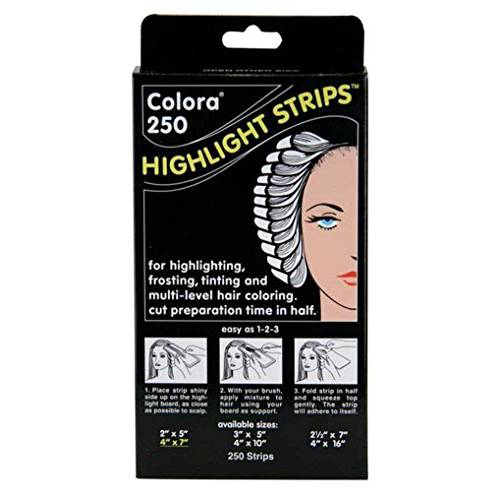 Colora 250 Highlight Strips 4x7 (6 Pack)