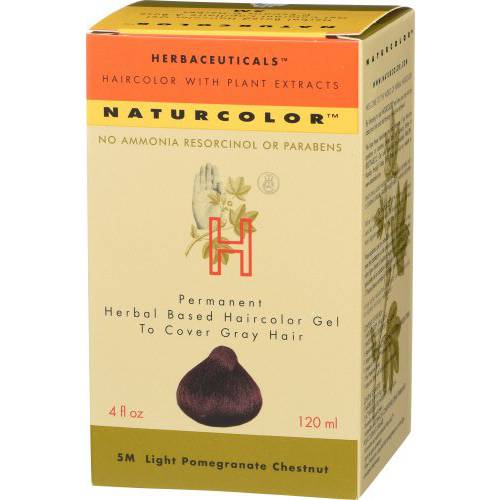 naturcolor Haircolor - Light Pomegranate Chestnut Hair Dye, 4 Fl Oz (5M)