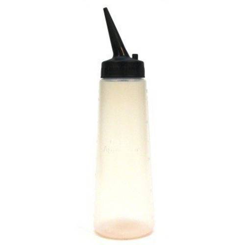 Slant Tip Applicator Bottle 8 oz., hair color, hair applicator, hair chemicals, hair dye, apply application fast, helps with applying hair color, easy to use, salon, stylist, plastic