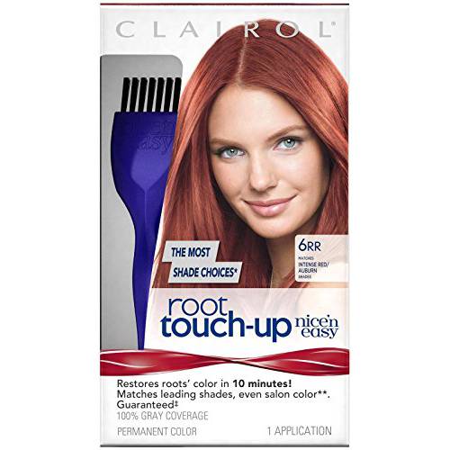 Clairol Nice ’n Easy Root Touch-Up Permanent Hair Color 6RR Intense Red 1 Kit
