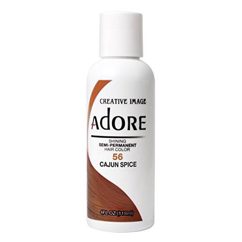 Adore Semi-Permanent Haircolor 056 Cajun Spice 4 Ounce (118ml)