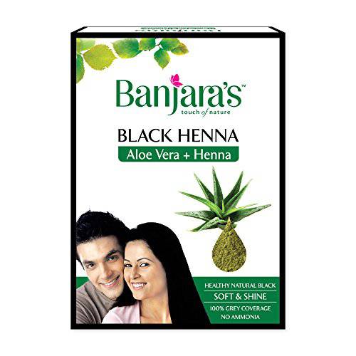 Black Henna with Aloe Vera
