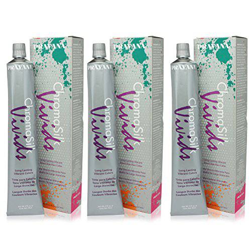 Pravana Chromosilk Vivids Hair Color (3 Pack) (Vivid Violet)