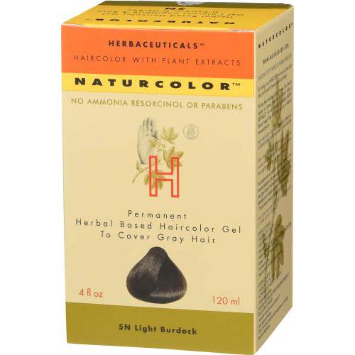 naturcolor Haircolor Hair Dye - Light Burdock, 4 Ounce (5N)