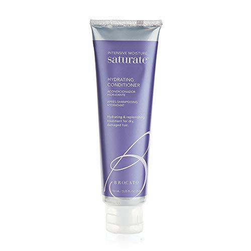 Brocato Saturate Daily Hair Conditioner, 5.25 Oz: Intensive Moisture Hydrating Conditioner with Fortifying Keratin and Moisturizing Aloe | For Dry, Damaged Hair | Contains No Sulfate or Parabens