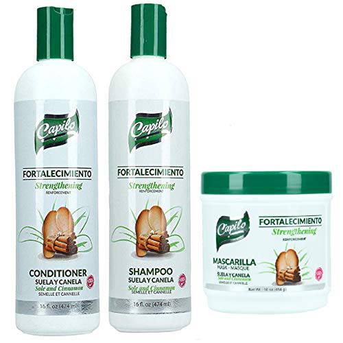 Suela Y Canela 16 Oz, Conditioner, Rinse and Shampoo by laboratorios capilo