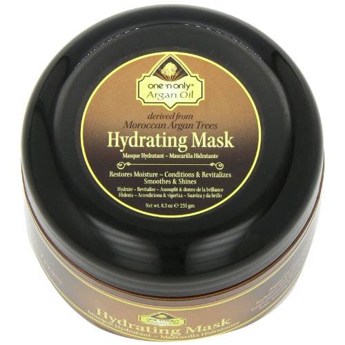 one ’n only Argan Oil Hydrating Mask Derived from Moroccan Argan Trees, 8.3 Ounce
