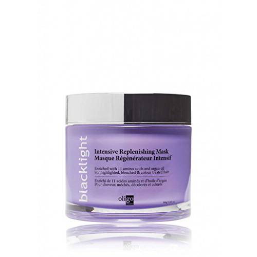 Oligo Professionnel Blacklight Intensive Replenishing Hair Mask Hair Mask for Dry Damaged Hair and Growth with 11 Amino Acids | Damaged Hair Treatment Mask | Sulfate Free Hair Masks (6.8 oz)