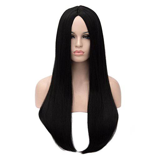 Kalyss 26 inches Women’s Wig Long Straight Imported Synthetic Cosplay Costume Hair Wig