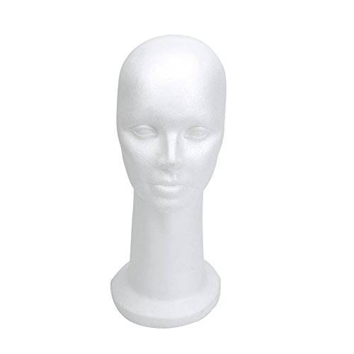 15 Styrofoam Foam Mannequin Manikin Display Head Wig Hat Stand White Foams Sale
