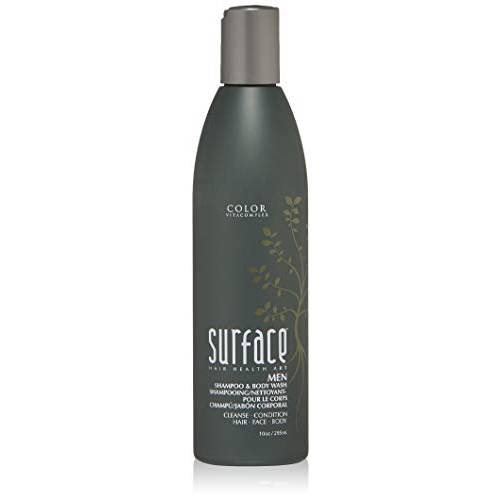 Surface Hair Men Shampoo and Body Wash, 10 oz