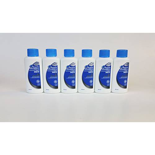 Head and Shoulders Men Full & Thick 2-in-1 Dandruff Shampoo + Conditioner 1.7 Fl Oz (Pack of 6)