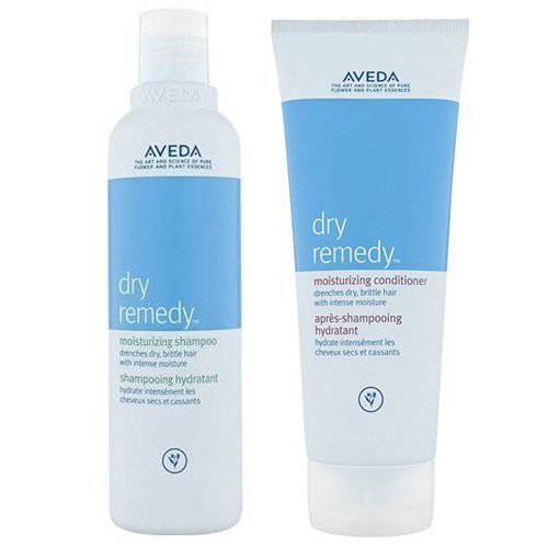 Aveda Dry Remedy Moisturizing Shampoo 8.5 oz & Conditioner 6.7oz Duo SET