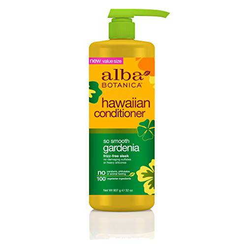 Alba Botanica So Smooth Conditioner, Gardenia, 32 Oz
