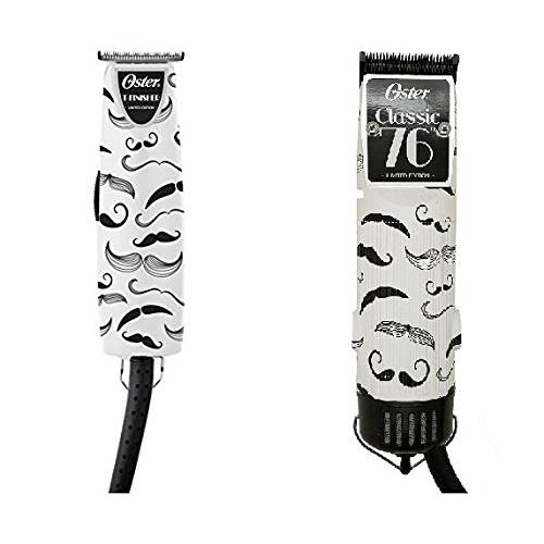 Limited Edition Oster 76 and T Finisher Famous Mustaches Clipper and Trimmer