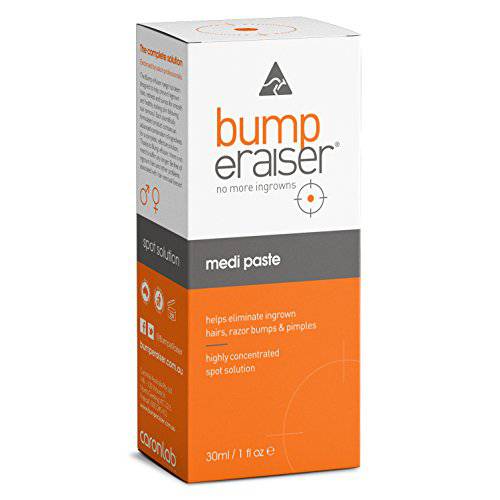 Bump eRaiser Medi Paste for Shaving Rash, Ingrown Hair Treatment, Razor Bumps and Razor Burns