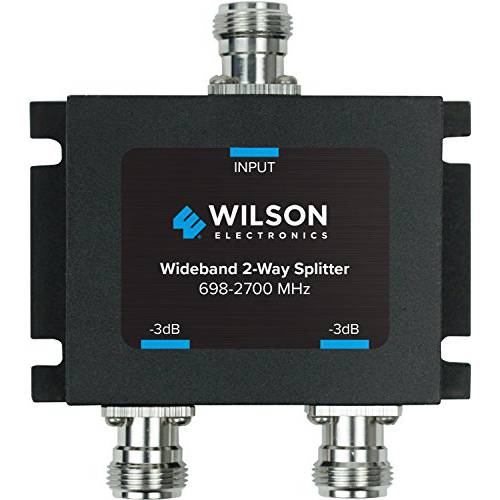 Wilson Electronics 3 dB 2-Way Splitter: N-Female - 50 Ohm (859957)