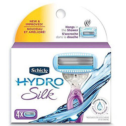 Schick Hydro Silk Cartridges 4 ea