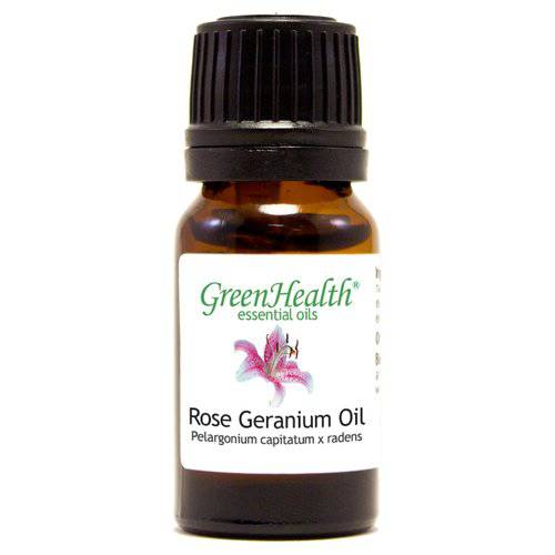 GreenHealth - Rose Geranium 100% Pure Therapeutic Grade Essential Oil -15ml