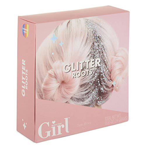 Who’s That Girl Glitter Roots- Rainbow Party