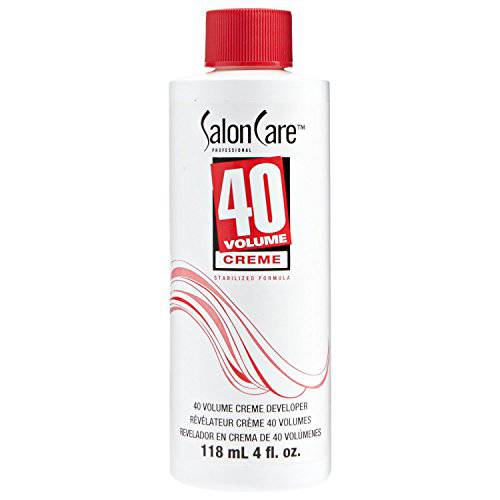 Salon Care 40 Volume Creme Developer, 4 ounce