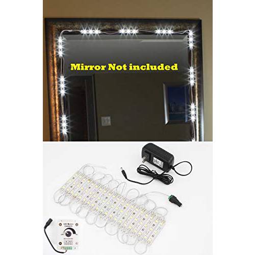 MAKE UP MIRROR LED LIGHT FOR VANITY MIRROR with dimmer and UL power supply eco series