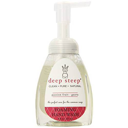 Deep Steep Foaming Hand Wash, Passion Fruit Guava, 8 Ounce