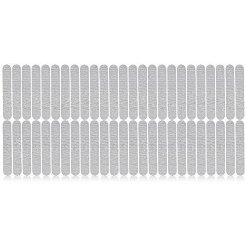 ForPro Mini Foam Board, Double-Sided Nail File, 120/240 Grit, 3.5” L x .5” W, Zebra, 50-Count