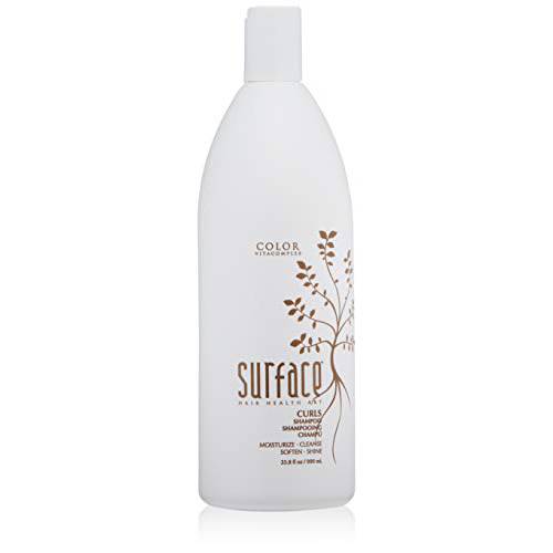 Surface Hair Curls Shampoo To Moisturize, Cleanse, Soften And Shine - Sulfate-Free And Paraben-Free Natural Frizzy Hair Protection, Various Sizes
