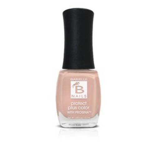 Barielle Protect Plus Color Nail Polish - Kiss Me Kate, A Creamy Beige/pink Nail Color with Prosina .45 ounces