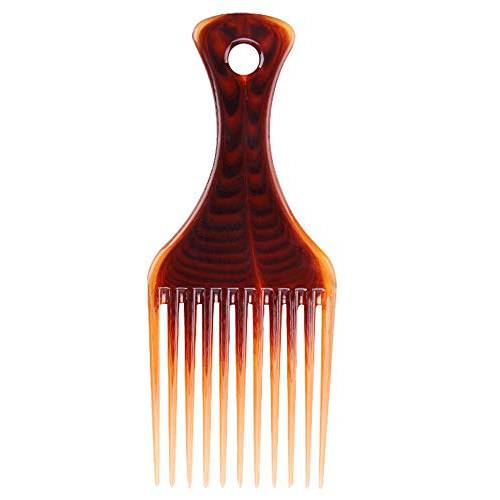 Rosette Hair Amber Smooth Hair Pick Comb Afro Lift Detangle Hair Comb curly hair brush Hair Styling Tools