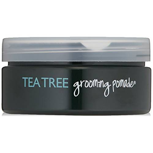 Tea Tree Grooming Pomade, Flexible Hold, High-Shine Finish, For All Hair Types, Especially Wavy + Curly Hair, 3.0 oz.