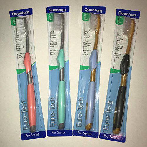 Euro-Tech Toothbrush Size:Pack of 4 Type:Original