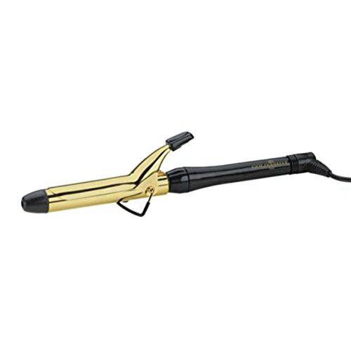 Gold ’N Hot Professional Spring-Grip Curling Iron, 1 Inch