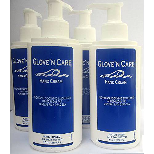 Glove’n Care Hand Cream, 250 ml Pump (8.5 oz), 4/cs