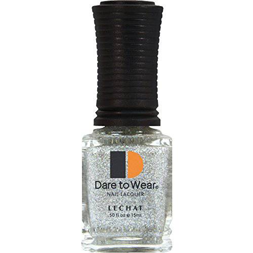 LECHAT Dare To Wear Nail Lacquer, Frosted Diamonds, 0.5 Ounce