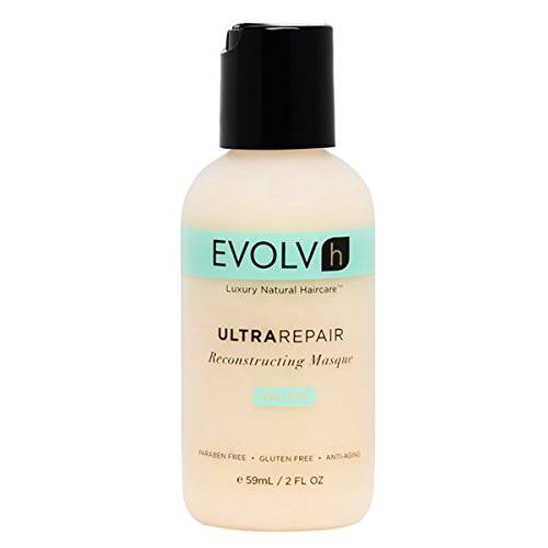 EVOLVh - Natural UltraRepair Hair Masque | Vegan, Non-Toxic, Clean Hair Care (2 fl oz | 60 mL)