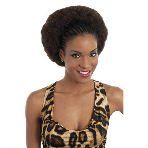 Vivica A Fox Hair Collection HKBK16-V Human Hair Afro Curl Kinky Bulk Extension, 280, 5.8 Ounce