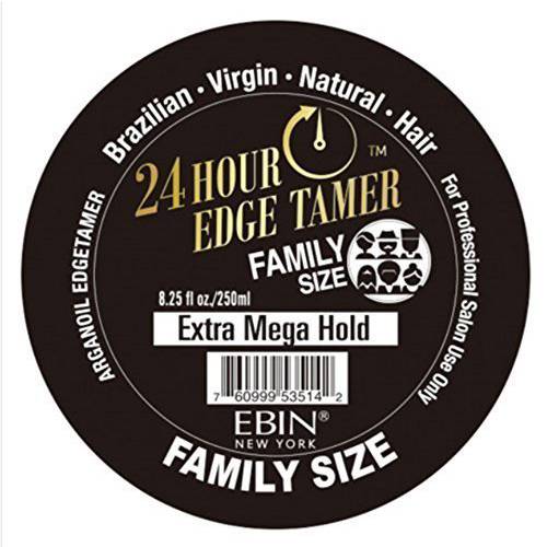 EBIN NEW YORK 24 Hour Edge Tamer, Extra Mega Hold (8.25oz/ 250ml)