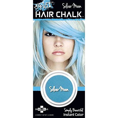 Splat Hair Chalk | Silver Moon | Temporary Hair Color