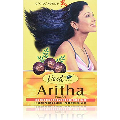 Hesh Aritha Herbal Ayurveda Powder The Natural Shampoo for Your Hair (100 g / 3.5 oz)
