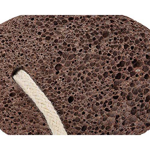 Natural Earth Lava Pumice Stone for Foot Callus by Zenda Naturals - Premium Callus Remover for Feet and Hands