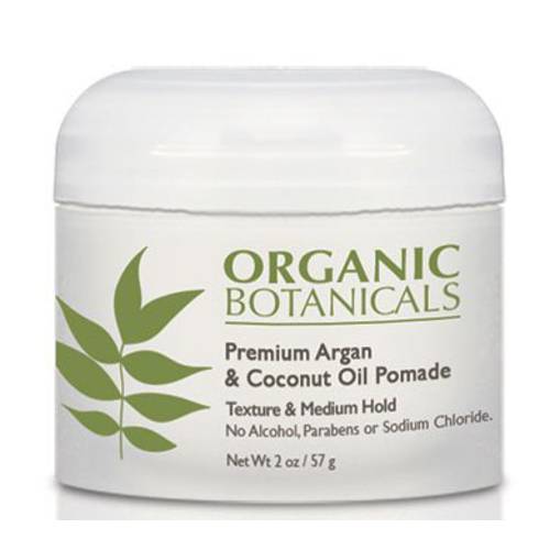 Organic Botanicals Argan and Coconut Oil Pomade, 2 Ounce