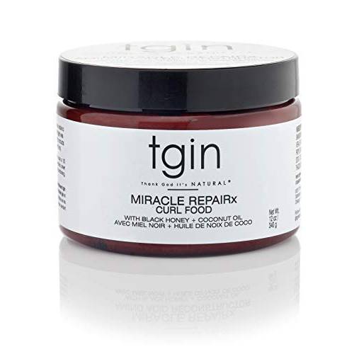 tgin Miracle RepaiRx Curl Food Daily Moisturizer For Damaged Hair - Repair - Protect - Restore - 12 Oz