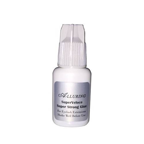 Alluring Super Veloce Adhesive 3D Volume glue - Low Fumes, Strong, Great Retention, Fast Drying size 5ml