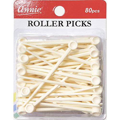 Annie Plastic Roller Picks 80PCS 3199