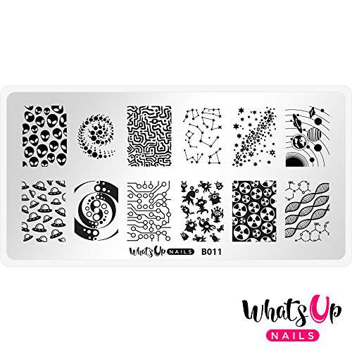 Whats Up Nails - Galaxy Plates 2 pack (B011, B068) for Nail Art Design